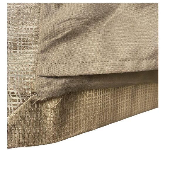 MARTHA STEWART Pillow Shams Set of 2 Standard Size Beige Paisley Pillowcases - Picture 10 of 11